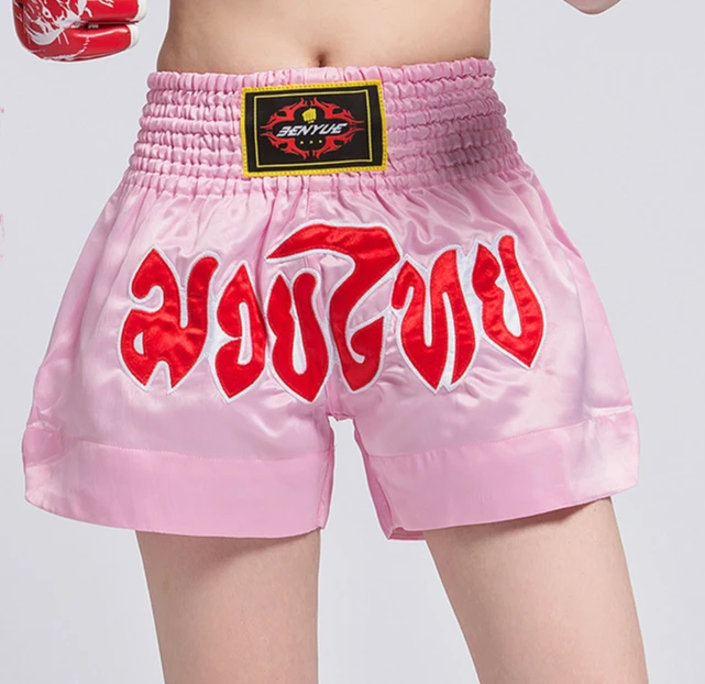 Цветные шорты для кикбоксинга ММА Rashguard бриллиантовые спортивные тайского