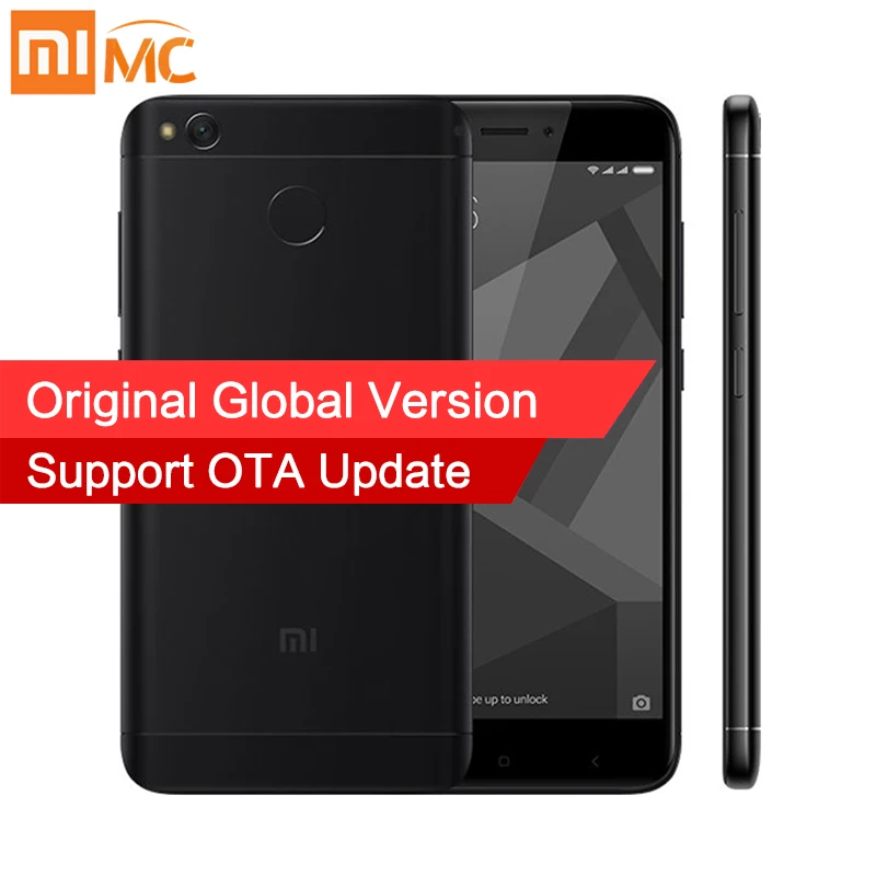 Глобальная версия xiaomi redmi 4x 4 x мобильного телефона 3 ГБ ram 32 rom snapdragon 435 octa core 13.0mp