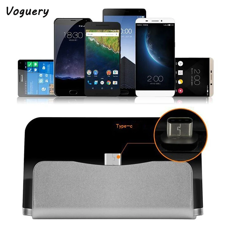 

Type-C Charger Dock Male Charging Dock Stand Desktop Data Sync Charger for Type-C Fast Charging Cradle for LG Google Nexus 6P/5X