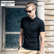 

ENJEOLON Men's Sim fit T-shirt short sleeve O-collar base men clothes Fashion Casual S-XXXL T1686
