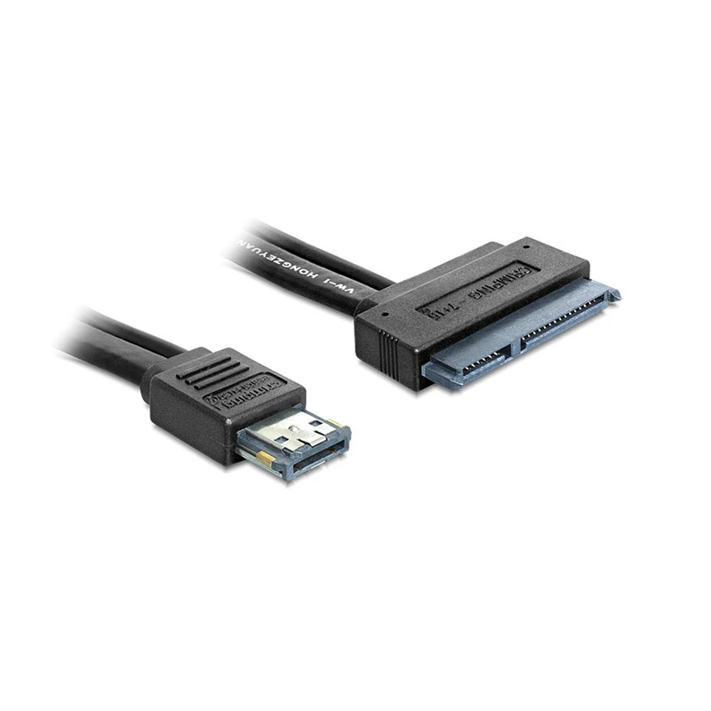Power ESATA USB 2.0 combo to 22Pin SATA cable for 2.5" 3.5" Hard Disk Drive Dual Power 12V and