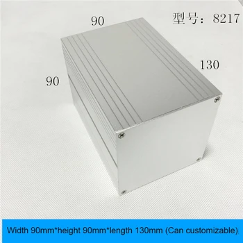 

1pc Silver Aluminium Enclosure Case Mini Electronic Project Box 90x90x130mm 8217