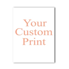 NDITB Personalisierte Geschenk Custom Poster Jede Größe Druck Leinwand Wand Kunst mit Ihr Foto Malerei Dekoration Bild für Wohnzimmer