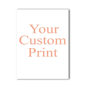 

NDITB Personalized Gift Custom Poster Any Size Print Canvas Wall Art with Your Photo Painting Decoration Picture for Living Room