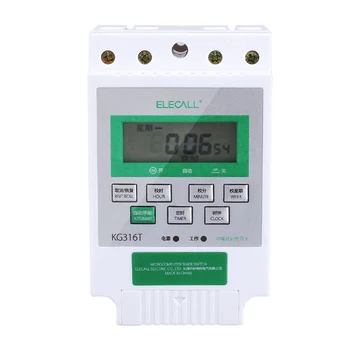 

ELECALL Kg316t Microcomputer Control Switch Lights Controller 220v Power Timer Automatic Timer Switch