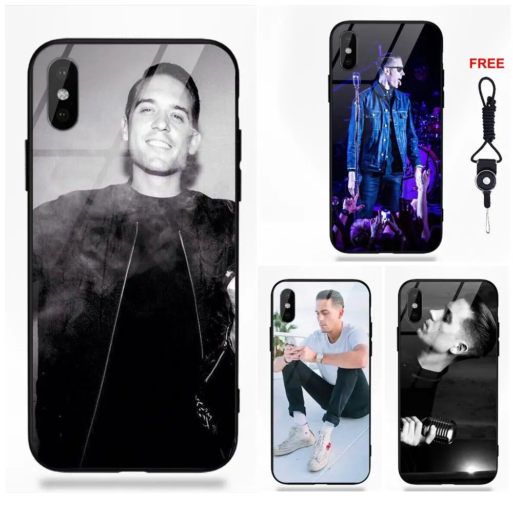 Soft TPU Frame+Tempered Glass Protector G Eazy Gerald Earl