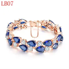 Nuevo llega joyería clásica pulsera de plata para mujer pareja regalo LB07