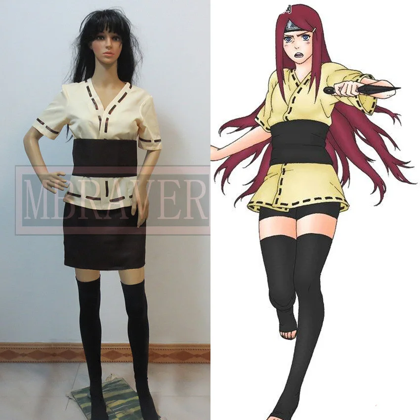 Hot Sale Uzumaki Kushina font b Cosplay b font Costume For font b Anime b font