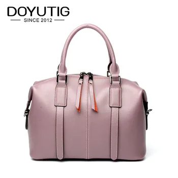 

DOYUTIG New Arrival Genuine Leather Women's Handbag With European Design Classical Real Cow Leather Fashion Crossbody Bags F557