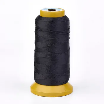 

0.2/0.5/0.7/1.0mm Polyester Black Sewing Machine Line String Thread for Custom Woven Jewelry Making Weaving Clothing Craft DIY