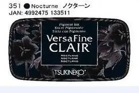 Tsukineko чернильные подушечки VersaFine CLAIR чернильные подушечки пигментные чернила быстрая сушка Япония - Цвет: 351