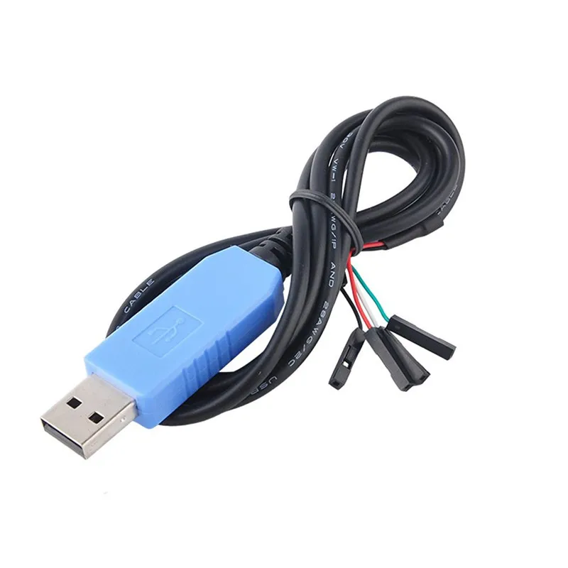 2pcs 6Pin PL2303HXD USB to RS232 TTLCable module for win XP VISTA 7 8 Android