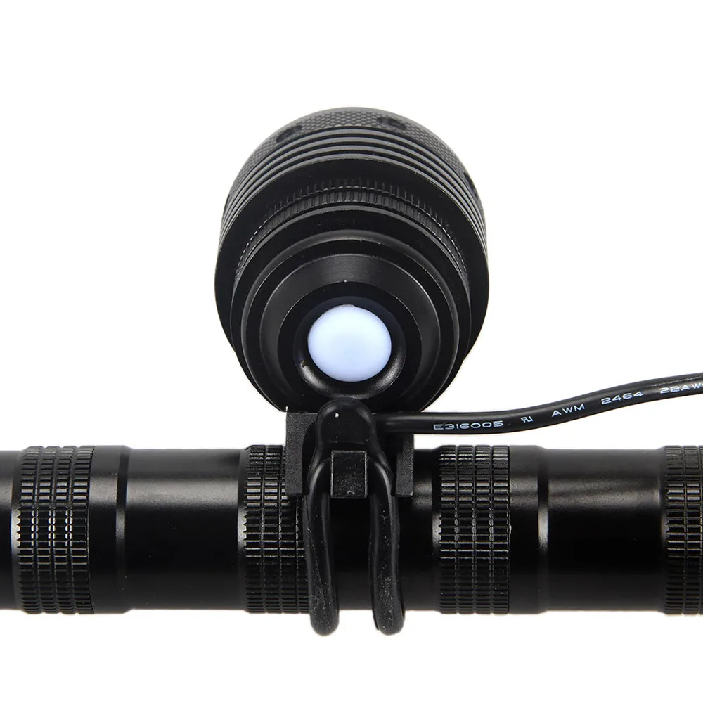 2019 New Black 2000Lm XML-T6 LED Rechargeable Head Lamp Front Bicycle Cycling Headlight