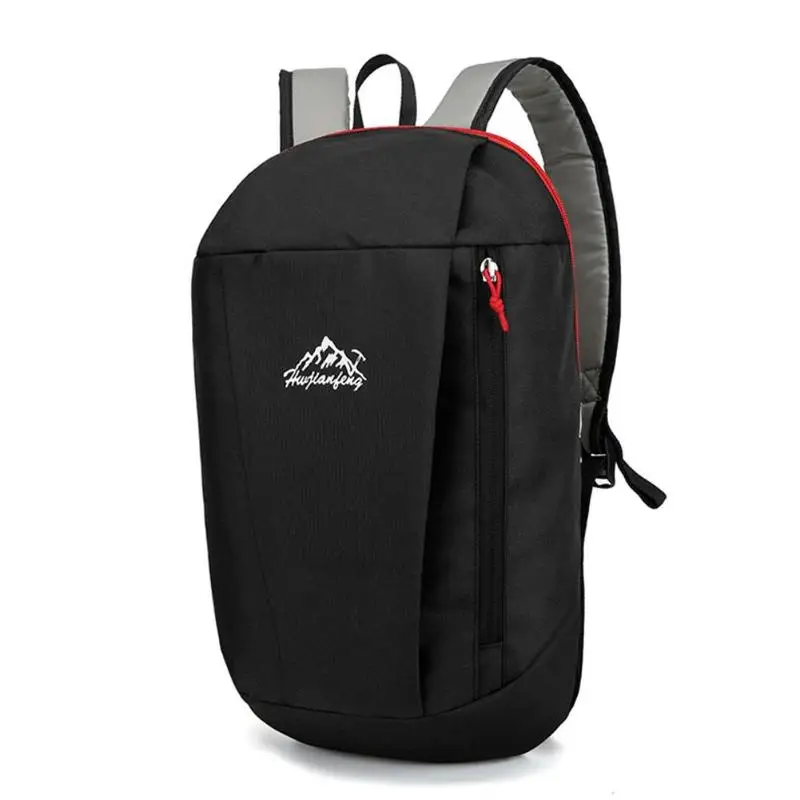 10L походная сумка, Женский Детский рюкзак, водонепроницаемый, для прогулок на природе, спортивная сумка для кемпинга, походов, путешествий, альпинизма, Mochila - Цвет: Черный цвет
