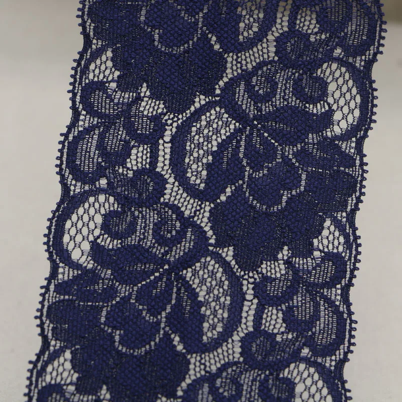 Эластичная кружевная ткань 10 ярдов 7 см 3 вида цветов|lace withe|stretch elastic lacestretch lace |