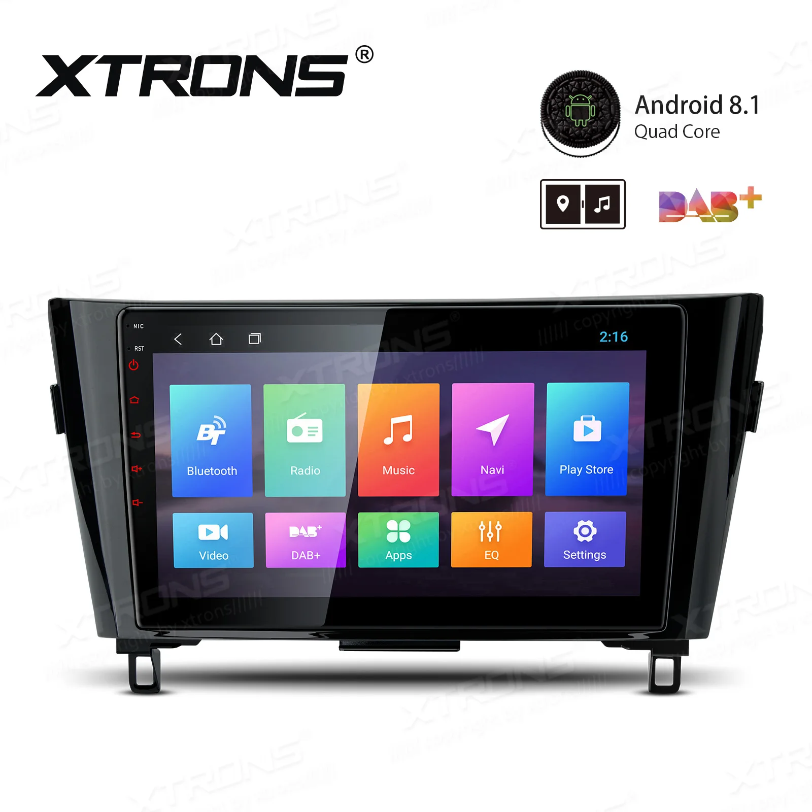 Excellent 10.1" Android 8.1 OS Car Navigation GPS Radio for Nissan Qashqai (J11) 2014-2018 & X-Trail (T32) 2014-2018 & Rogue 2014-2018 4