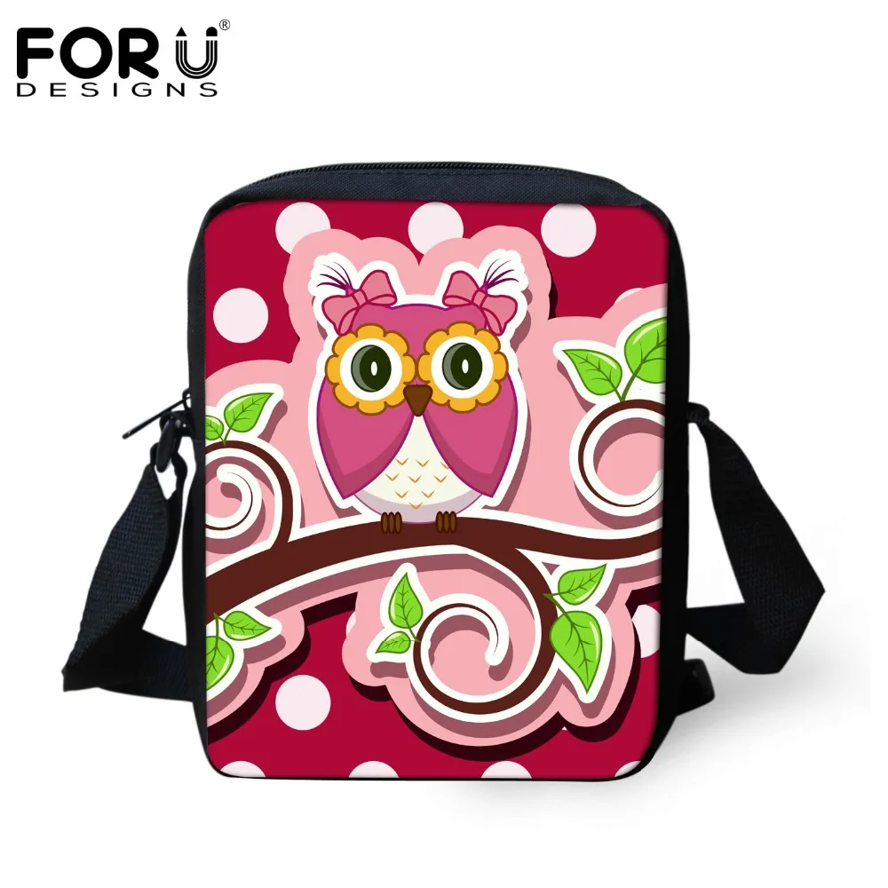 

FORUDESIGNS Small School Bags For Baby Girls 3D Cute Owl Schoolbag Children Book Bag Mini Mochila Kids Kindergarten SchoolBag