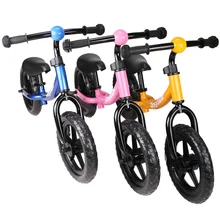 10&12 Inch Balance Bike Ultralight Kids Riding Bicycle 1-3 Years Kids Learn to Ride Sports Balance Bike Ride on Toys Child Bike hits shine professional child s bike kid bicycle cycling safety for children age 20 month to 4 years old health bicycle 12 inch