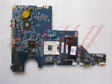 for HP CQ42 laptop motherboard HD 5000 Graphics hm55 DDR3 595183-001 DA0AX1MB6H1 Free Shipping 100% test ok sheli laptop motherboard for hp compaq g4 g6 636370 001 da0r12mb6e1 hm55 pga989 ddr3 integrated graphics card 100% fully tested