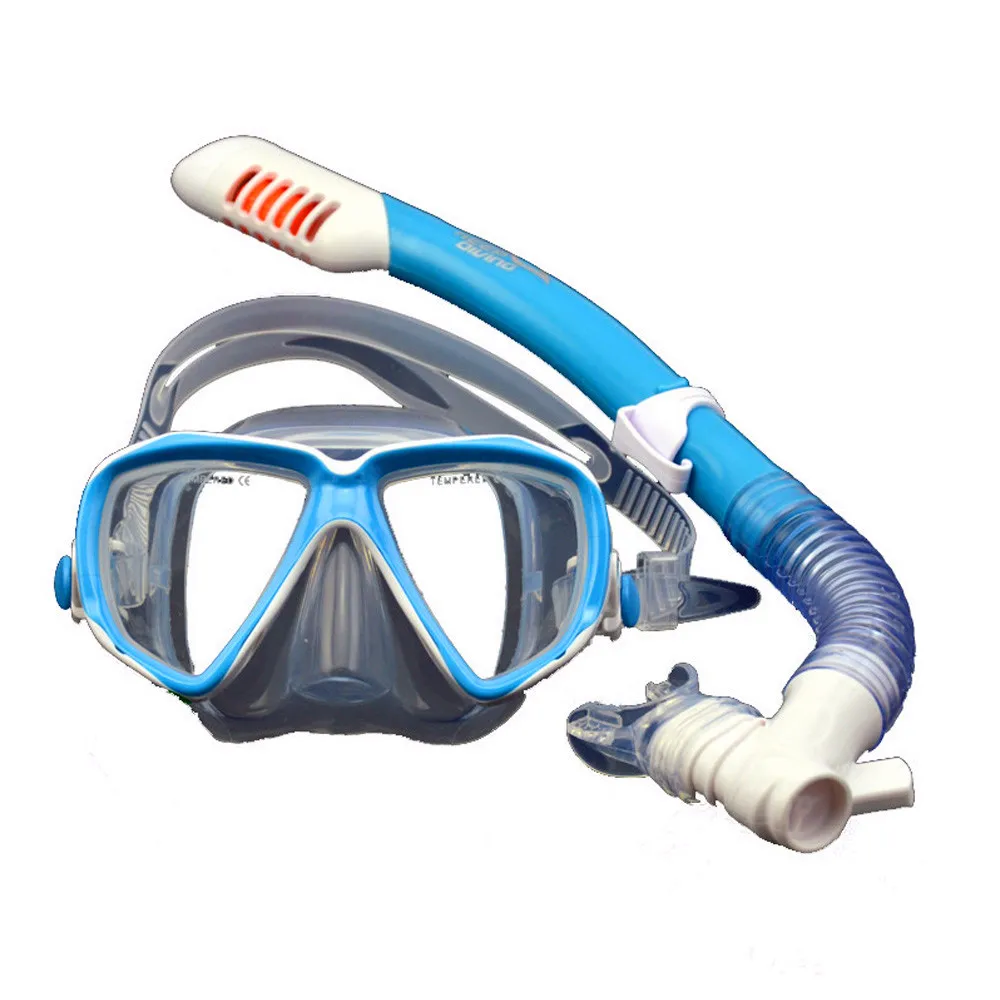 Children Snorkeling Gear Dry Top Kids Diving Mask Set Junior Swim Goggles with Tube Anti fog