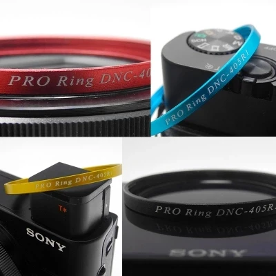 Adaptador de Filtro para Sony Alumínio Anel Rx100 m1 m2 m3 m4 m5 Sony Câmera Série Acessórios Leic Rx100 um Qx100 40.5 Milímetros Lente uv - Image 4