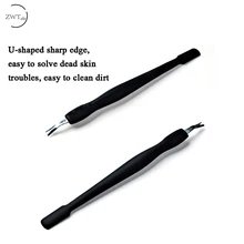 ZWTale Stainless Steel Cuticle Remover Silver Dead Skin Cuticle Pusher Trimmer Pedicure Nail Art Tool ZWTale Stainless Steel Cuticle Remover Silver Dead Skin Cuticle Pusher Trimmer Pedicure Nail Art Tool