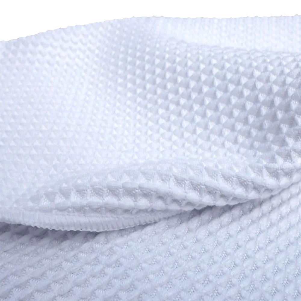 Microfiber Deep Waffle Weave Washcloths Facial Cloth Dish Cloths Dishcloths Household Cleaning Rags White 6 pack 12\