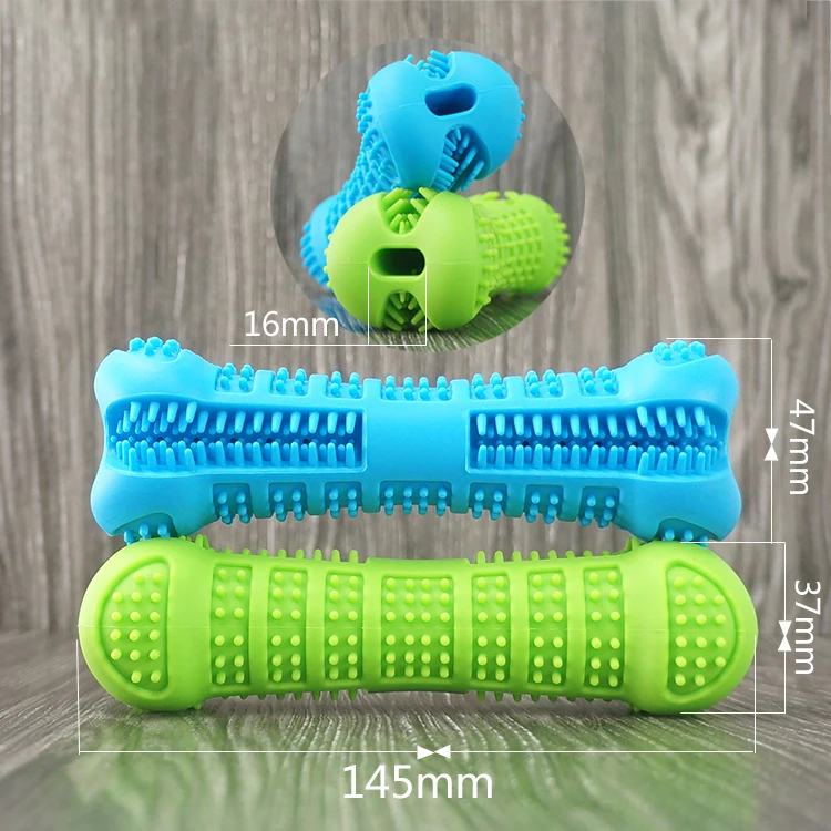 

5pcs Original factory Silicone Dog Toothbrush Toy for Chewing Plush Teeth Bone Stick Perfect Dog Cleaning Care Pet Products