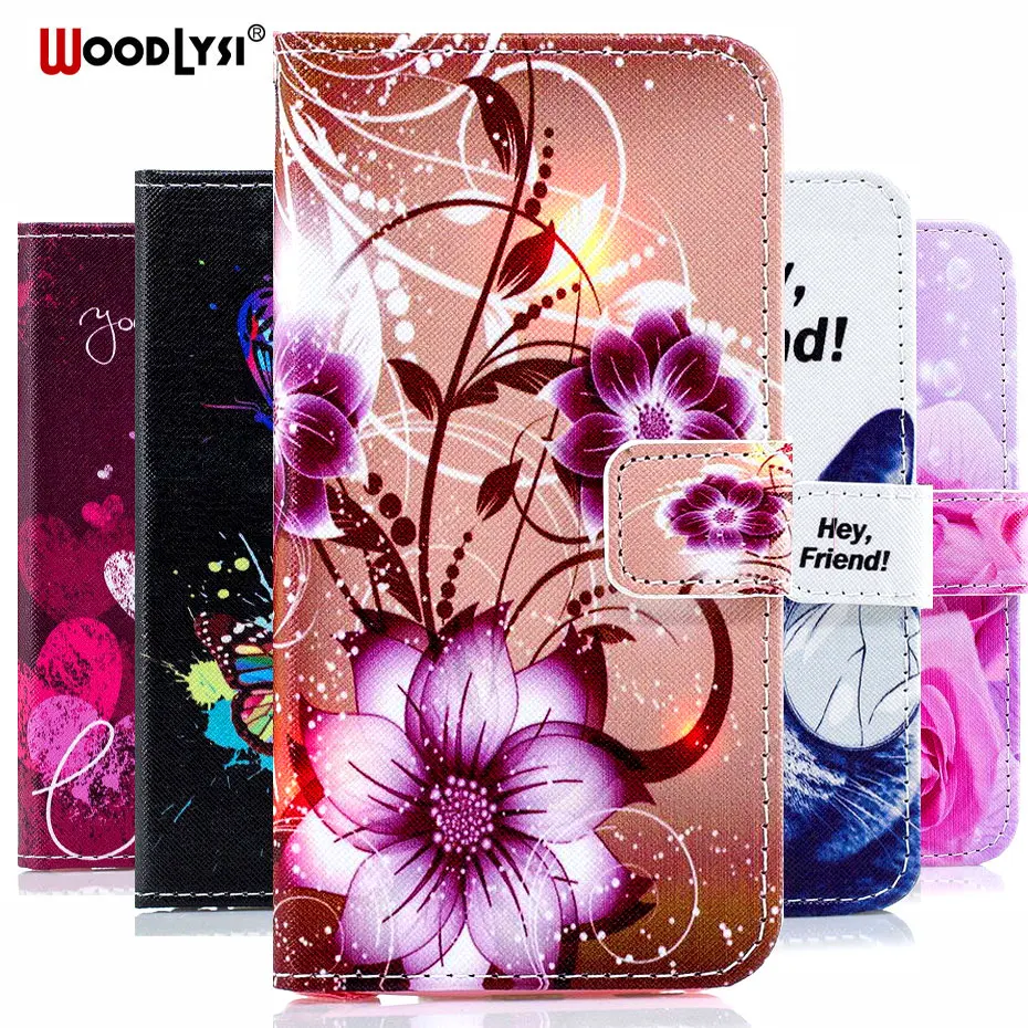 

Luxury Painted Flip PU Leather Phone Case For Xiaomi Play Global Version Xiomi Play Coque Fundas Capa Cover