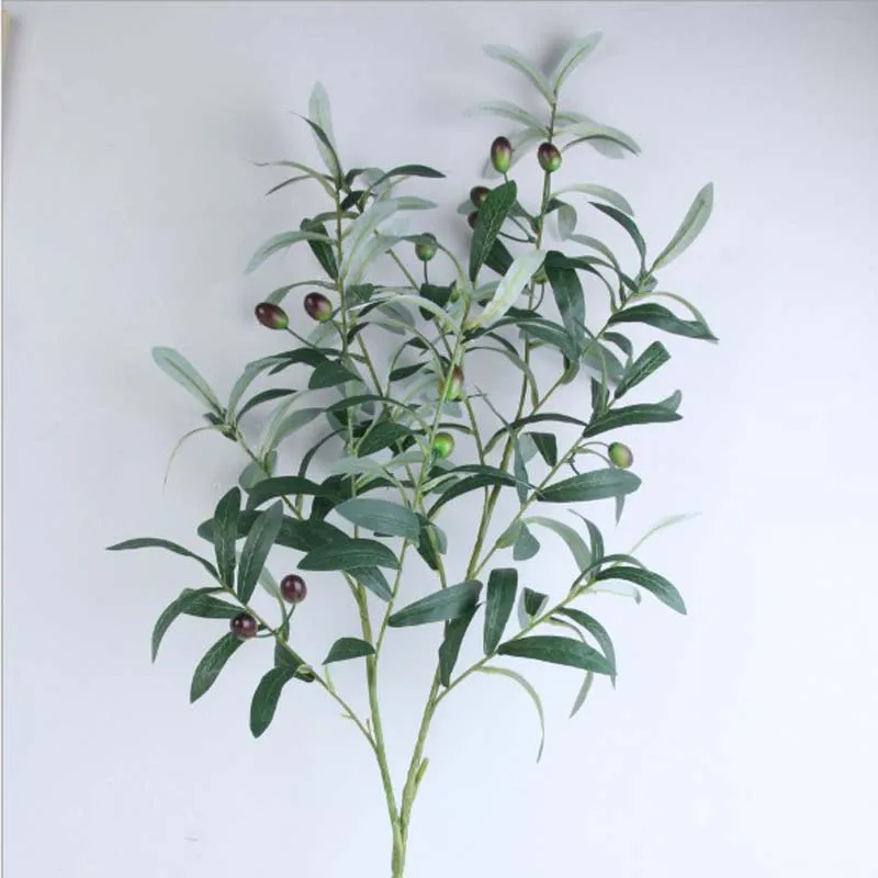 

10 Olive Branches/Piece,Nordic Fake Plant Wedding Decoration Plants,Fausse Plante,Artificial Room Decor Plants,Farmhouse Decor