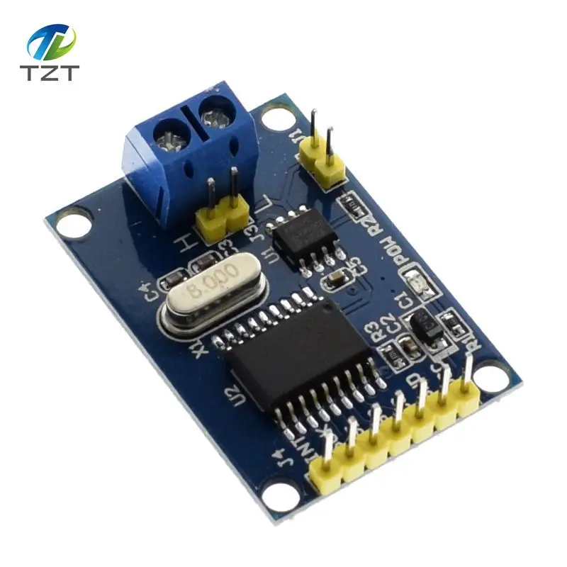 

1PCS MCP2515 CAN Bus Module TJA1050 receiver SPI For 51 MCU ARM controller