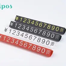 Товарная ценовая этикетка маркер ремесленный фарфор пятиугольник цена блок этикетка номер ювелирные изделия ценник кирпич кубический знак блок