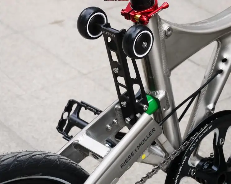 Litepro Aluminum Alloy Birdy Bike Easy Wheels BMX Bicycle Easy Wheel