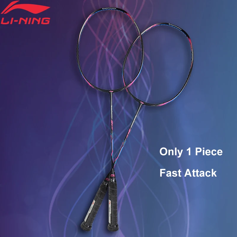 Li Ning Turbo Charging 20 Professional Badminton Racket Single Racket