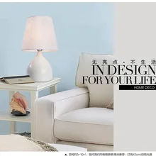 Обозрения современный светодиодный стол ламповый светильник Настольная лампа Спальня освещение