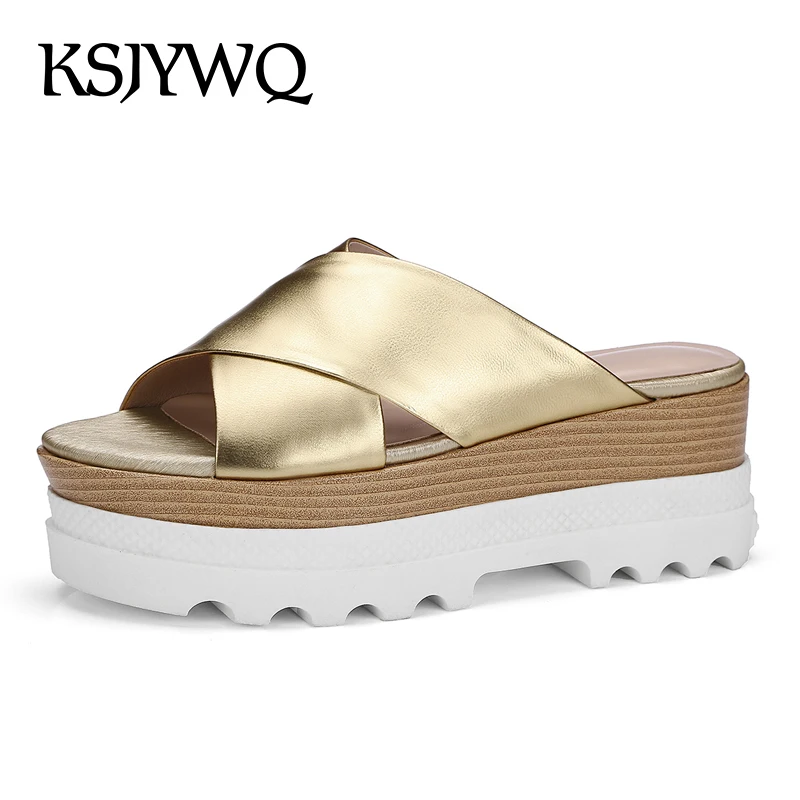 slippers with thick soles