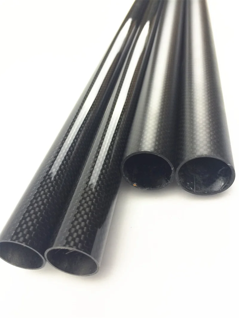 carbon tube 4pcs/lot Black Carbon Fiber Tube 4*6mm 3K Glossy 500mm Long Forfor Quadcopter