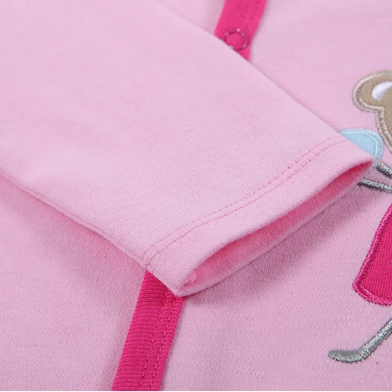Newborn Footie 2016 100% Cotton Baby Footies Striped Styles Infant Coverall Soft Infant Boy Girl Newborn Cartoon Baby Clothing (2)