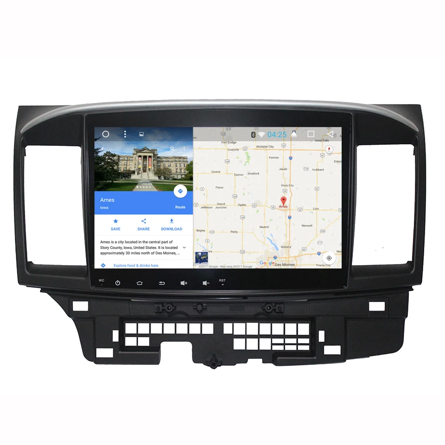 Best Android 7.1 Octa Core Car Radio For Mitsubishi Lancer EX 2010-2016 Car head Unit GPS Navigation Car Stereo Multimedia 1