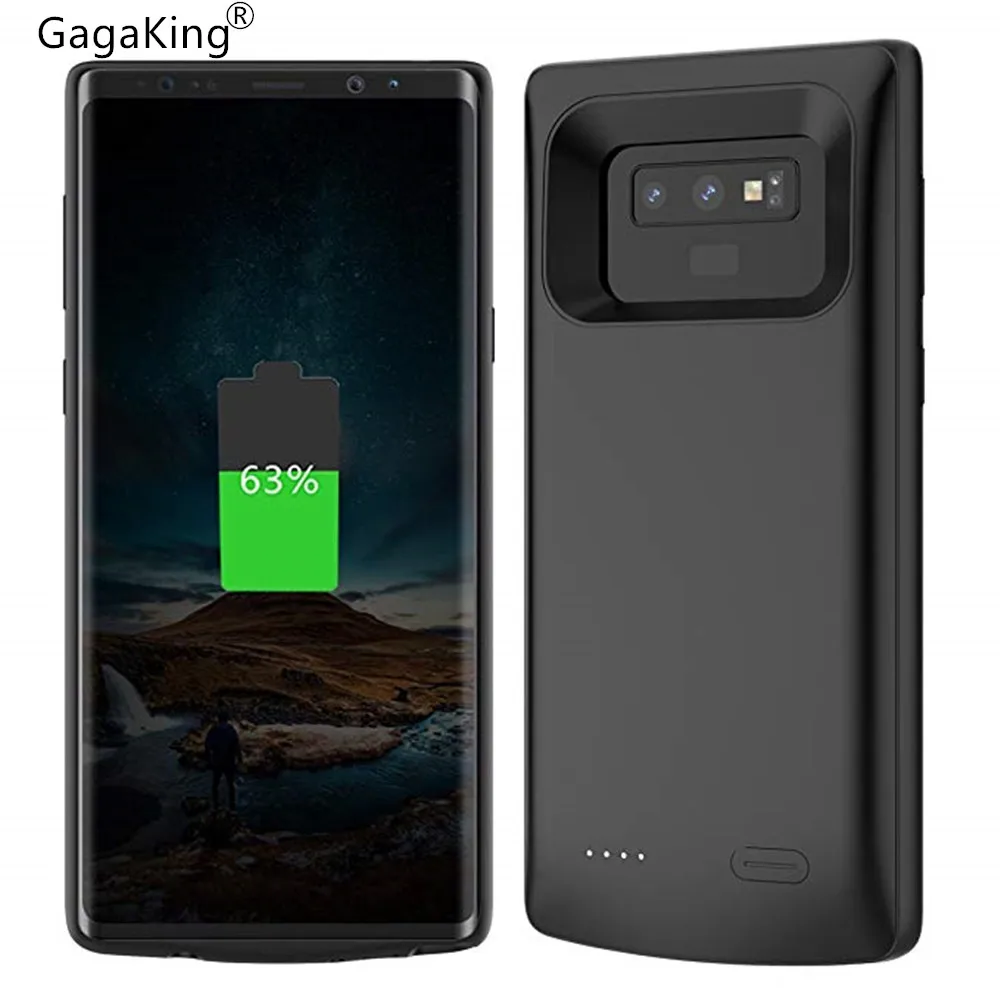 UL 5000/5500 мАч чехол для аккумулятора Galaxy Note 9 Внешний Аккумулятор Чехол зарядки samsung