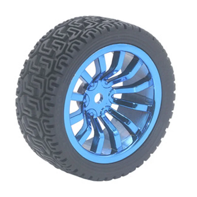 

Smart DIY 65MM Diameter Toy Car Wheel Tire Use For Robot or Other Toys