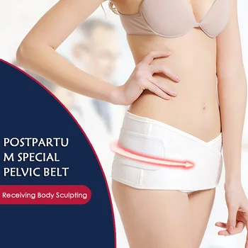 

Women Pelvic Correction Belt Body Shaping Slimming Recovery Belt Lift Hip Belt Butt Lifter Abdomen Shaper Girdles Toiletry Kits