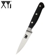XYj абсолютно Высококачественный нож из нержавеющей стали 3,5 дюймов нож для очистки овощей фруктов кухонные ножи противоскользящая ручка инструменты для приготовления пищи