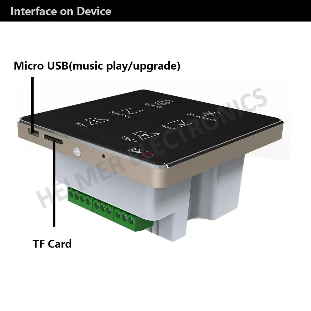 home theater amplifier,bluetooth amplifier,Bluetooth digital stereo audio amplifier,USB/TF Music Player, mini in wall amplifier