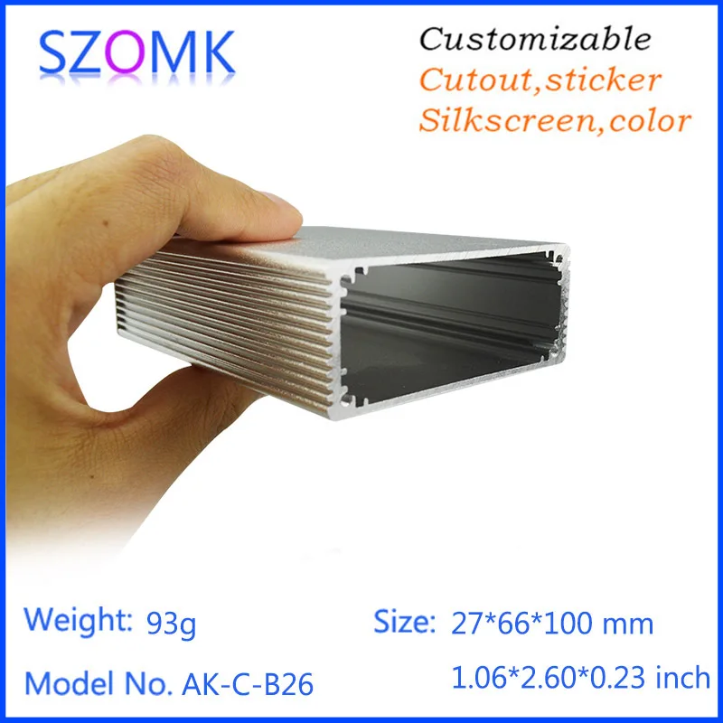aluminum extruded enclosure project box instrument enclosure junction housing szomk chassis outlet boxes (7).jpg