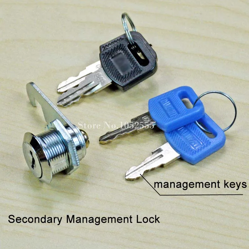 Hot 30PCS Master Key System Mailbox Cam Lock with Keys Cam File