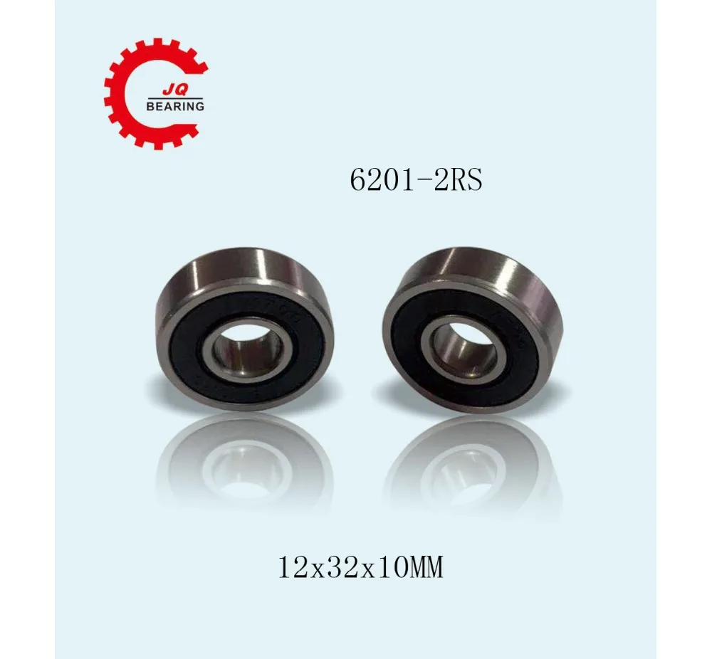 JQ подшипник подшипника 6201 6201RS 6201RZ 6201-2RS1 6201-2RS 12x32x10 экранированный глубокий