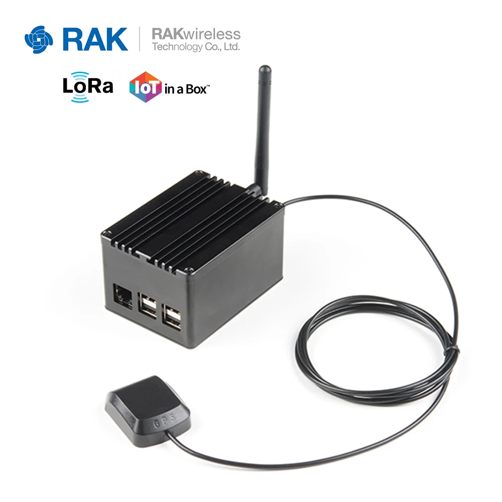 

Pilot Gateway IoT Lora Device Raspberry Pi3B SX1301 Chip RAK831 LoRaWan Gateway Module with GPS Antenna TTN Network Server 11