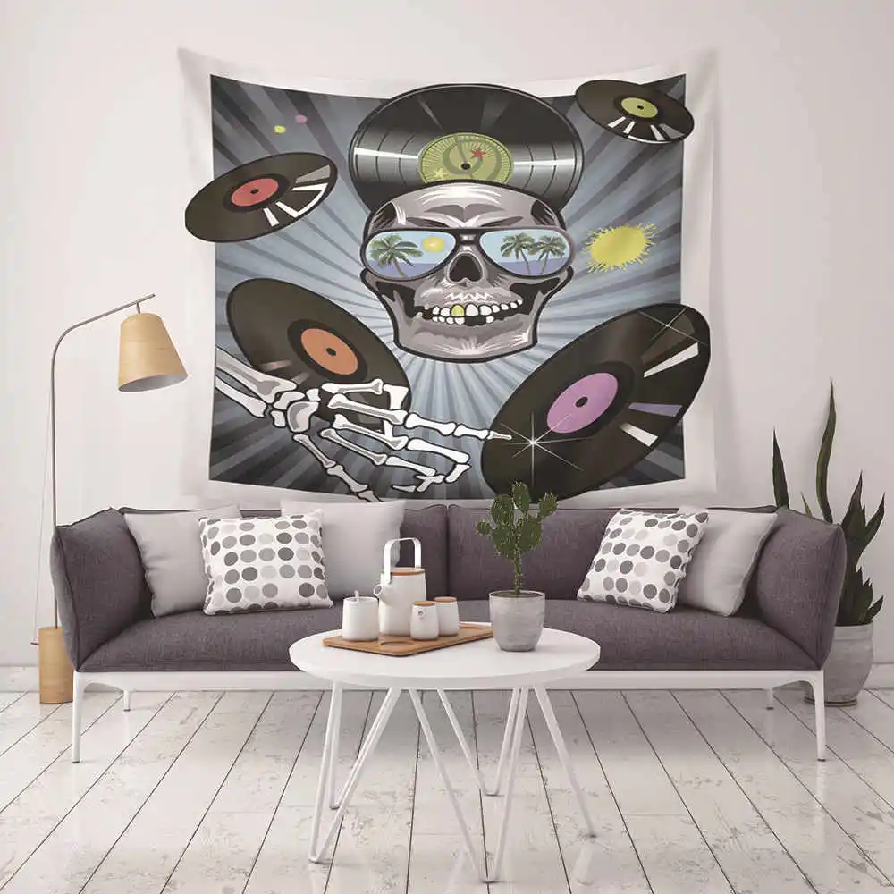 

Tapestry Indian Halloween Mandala Tapestry Macrame Wall Hanging Tapestries Bedspread Yoga Mat Blanket Bed Table Cloth Boho Decor