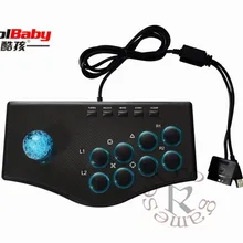 USB Fighting Stick аркадные джойстики геймпад Кулисный контроллер подключи и играй уличная игра файтинг геймпад для PS3/ПК для Android